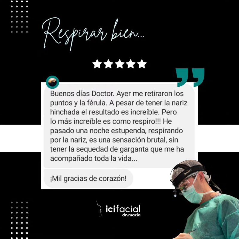 Reseña de Icifacial sobre rinoplastia